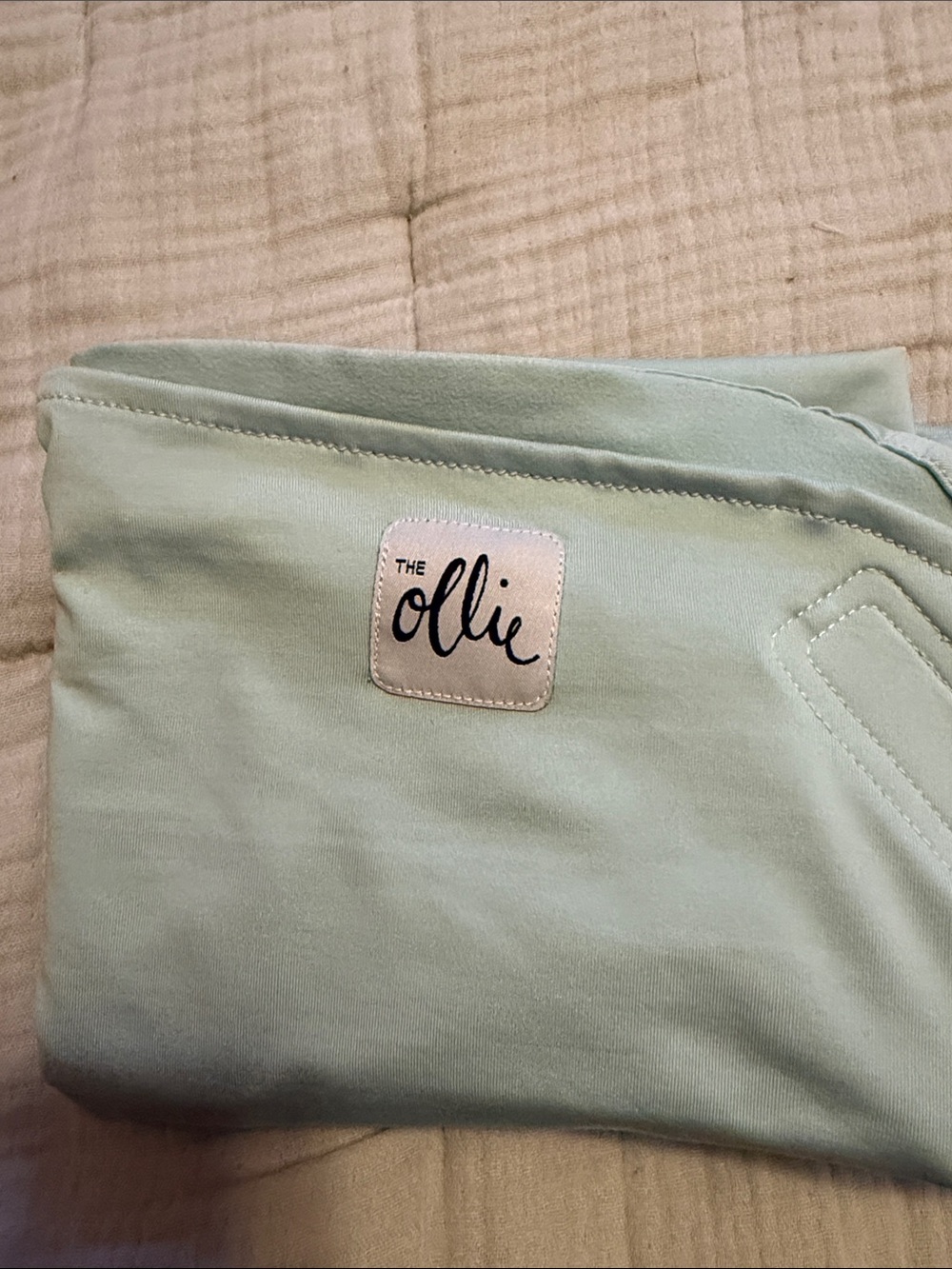 The Ollie Kids Sleep Sack in Pale Mint